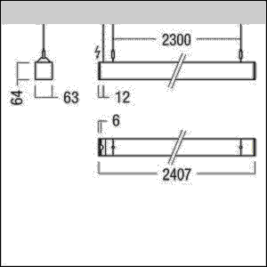LED-Pendelleuchte LINCOR DI #42950879