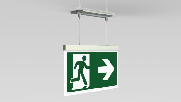 LED-Rettungszeichenleuchte AGCC001SC-E LED-Rettungszeichenleuchte AGCC001SC-E