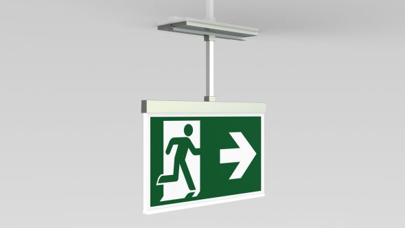 LED-Rettungszeichenleuchte AMCP009ML-E LED-Rettungszeichenleuchte AMCP009ML-E