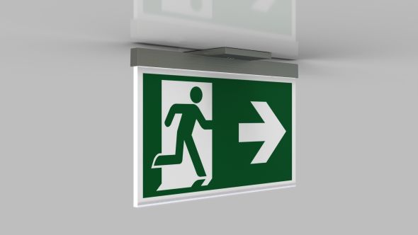 LED-Rettungszeichenleuchte AME009-E LED-Rettungszeichenleuchte AME009-E
