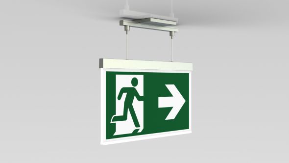 LED-Rettungszeichenleuchte AMEC003SC-E LED-Rettungszeichenleuchte AMEC003SC-E