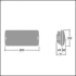LED-Notlichtleuchte VOYAGERSOLIDPMSECPWH