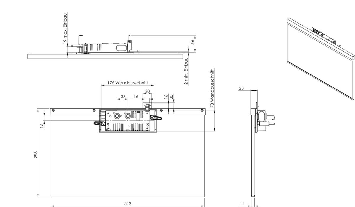 LED-Rettungszeichenleuchte AGR403SC-AZ