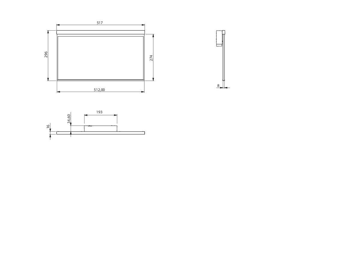 LED-Rettungszeichenleuchte AGW003SC-E