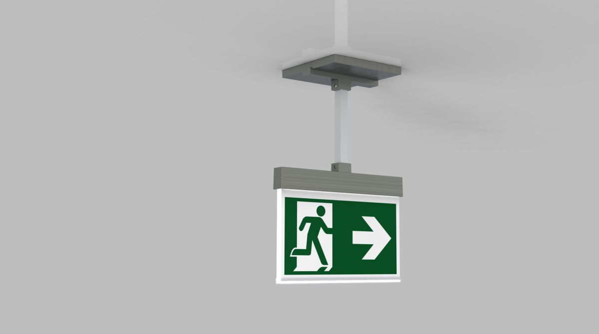 LED-Rettungszeichenleuchte AIEP001SC-E