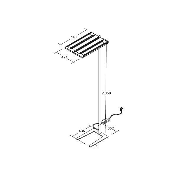 LED-Stehleuchte 77412184ST
