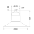 LED-Hängeleuchte 564 L25 G2 VARIO 730