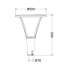 LED-Pilzleuchte 544 2401R G2