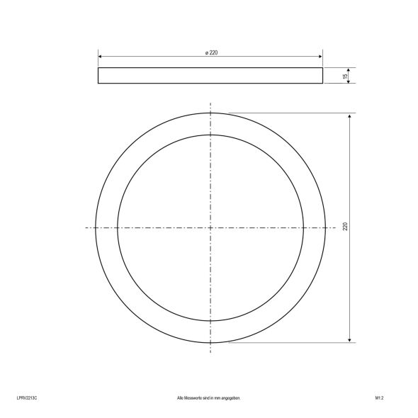 Gehäusering EDS-Optik LPRV2213C Gehäusering EDS-Optik LPRV2213C