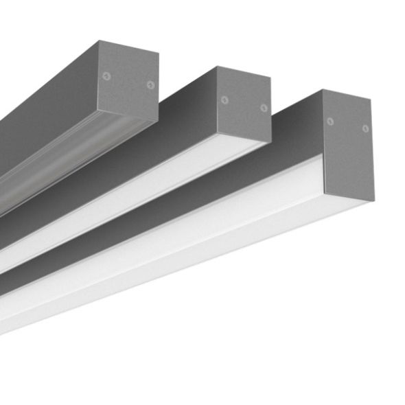 Anbauprofil 3m DCL-P-H1 001/3000 sw Anbauprofil 3m DCL-P-H1 001/3000 sw