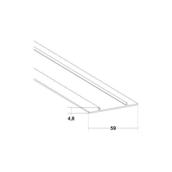 Alu-Abdeckprofil 53081260