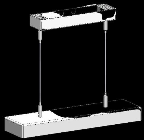 Univ. Leuchtenbefestigung UniversalCordKit1,5M