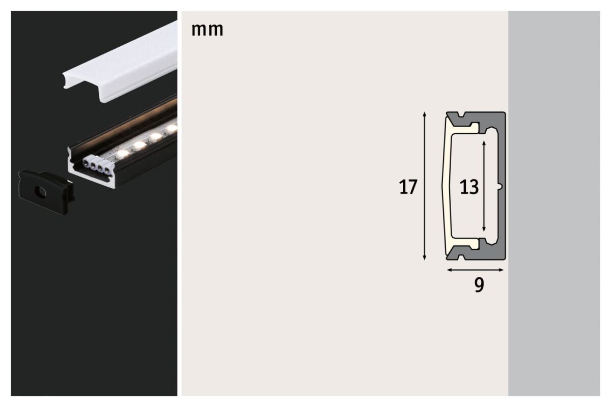LED-Strip Profil 789.01