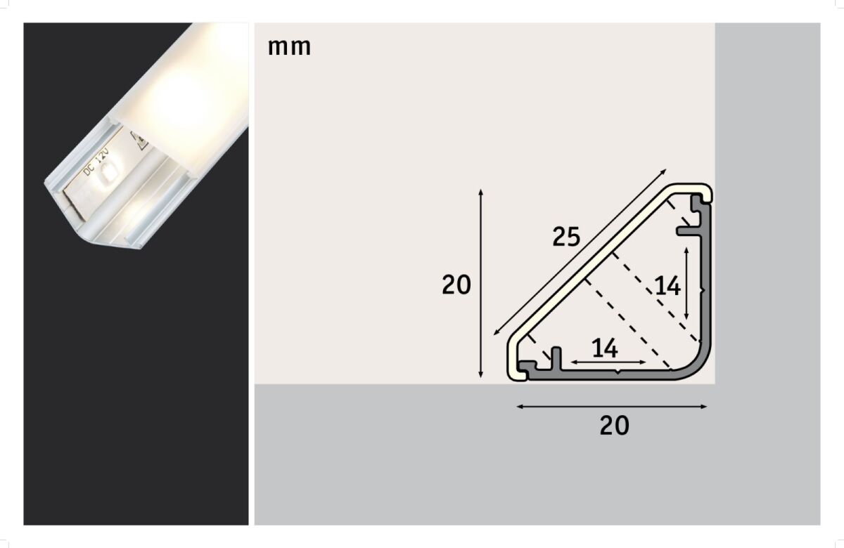 LED-Strip Profil 702.62