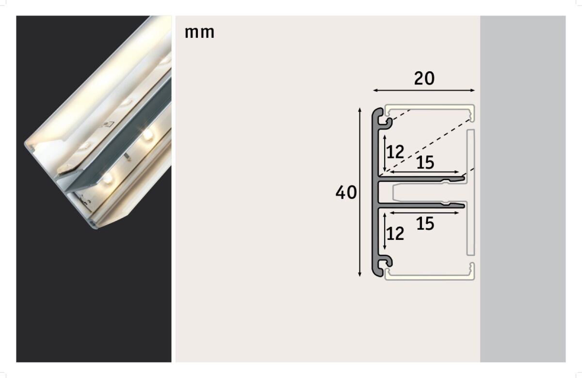 LED-Strip Profil 702.68