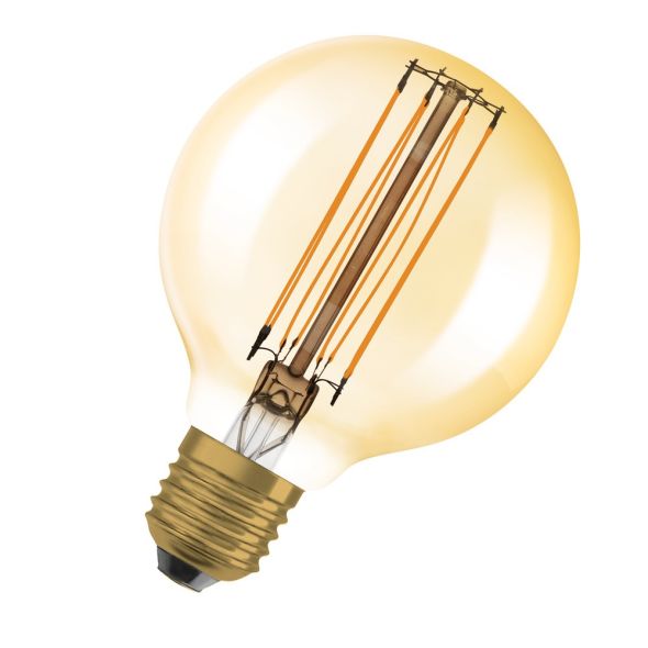 LED-Vintage-Lampe E27 1906LGL80D5,8W822FGD LED-Vintage-Lampe E27 1906LGL80D5,8W822FGD