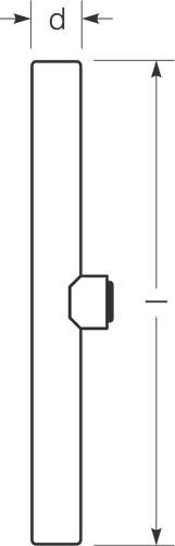 LED-Linienlampe opal RL-RAL1 35 DIM 827/O LED-Linienlampe opal RL-RAL1 35 DIM 827/O