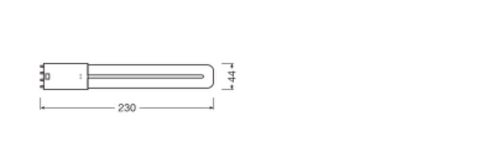 LED-Kompaktlampe f. EVG DULUXLEDL18HFV8W840
