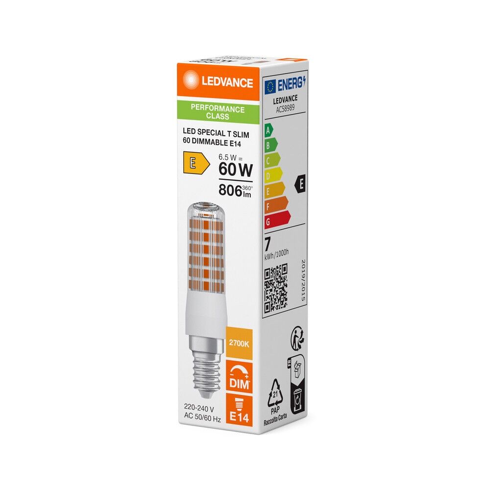 LED-Lampe SLIM E14 LEDTS #4099854267222
