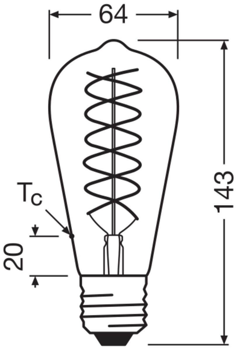 LED-Lampe Vintage1906 1906E #4099854137846