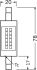 LED-Lampe R7s 78mm LEDSl #4099854267628