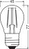 LED-Tropfenlampe E27 LEDCLP252.5827FCL27P