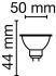 LED-Reflektorlampe MR16 RL-MR16 35 840/WFL