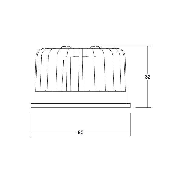 LED-Reflektoreinsatz 350mA 12963383
