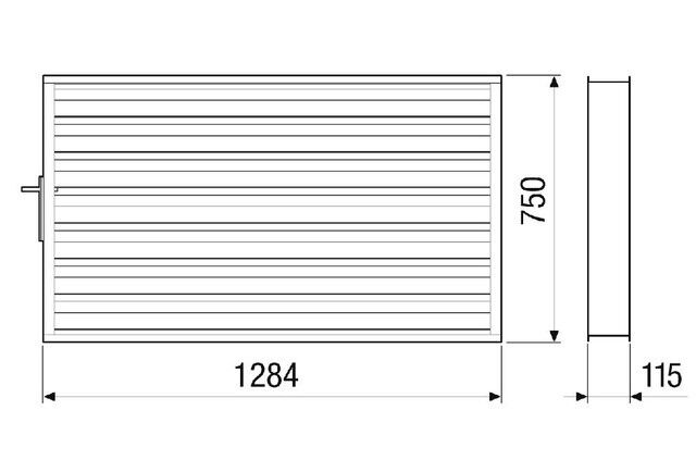 Verschlussklappe VKM-MV4555-V-DA