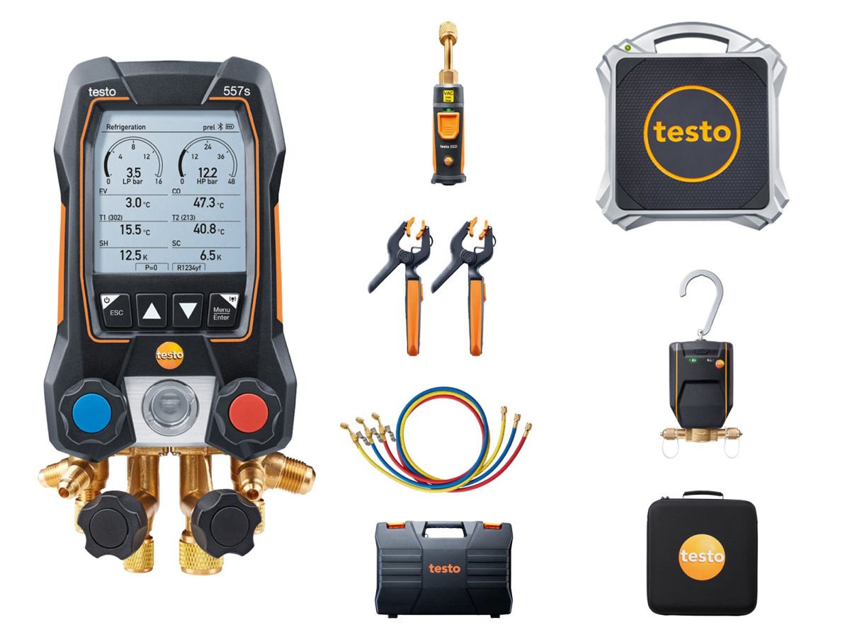 Wärmepumpen Allrounder-Set testo 557s#0564 5001 Wärmepumpen Allrounder-Set testo 557s#0564 5001