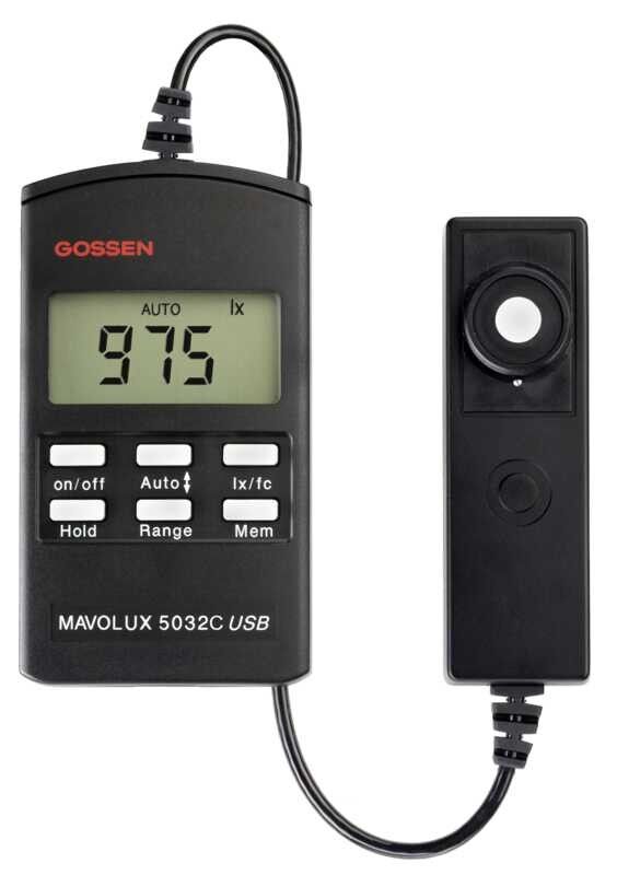 Beleuchtungsstärkemessger. MAVOLUX 5032 C USB