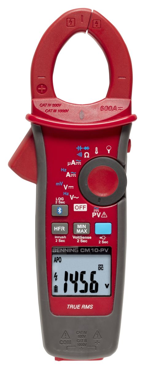Stromzangen-Multimeter CM 10-PV Stromzangen-Multimeter CM 10-PV