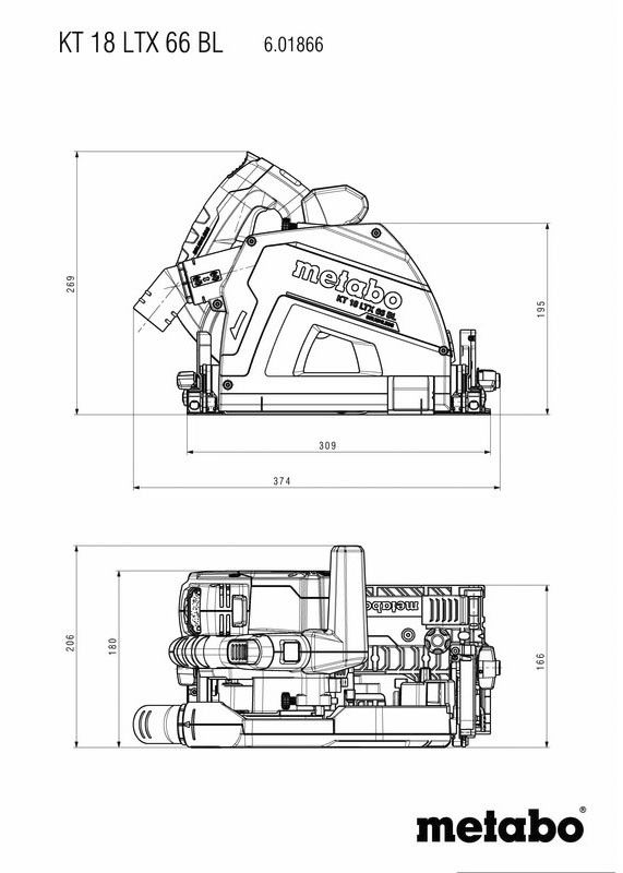 Akku-Tauchsäge 601866840
