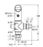 Differenzdrucksensor PS250D-50 #100001262