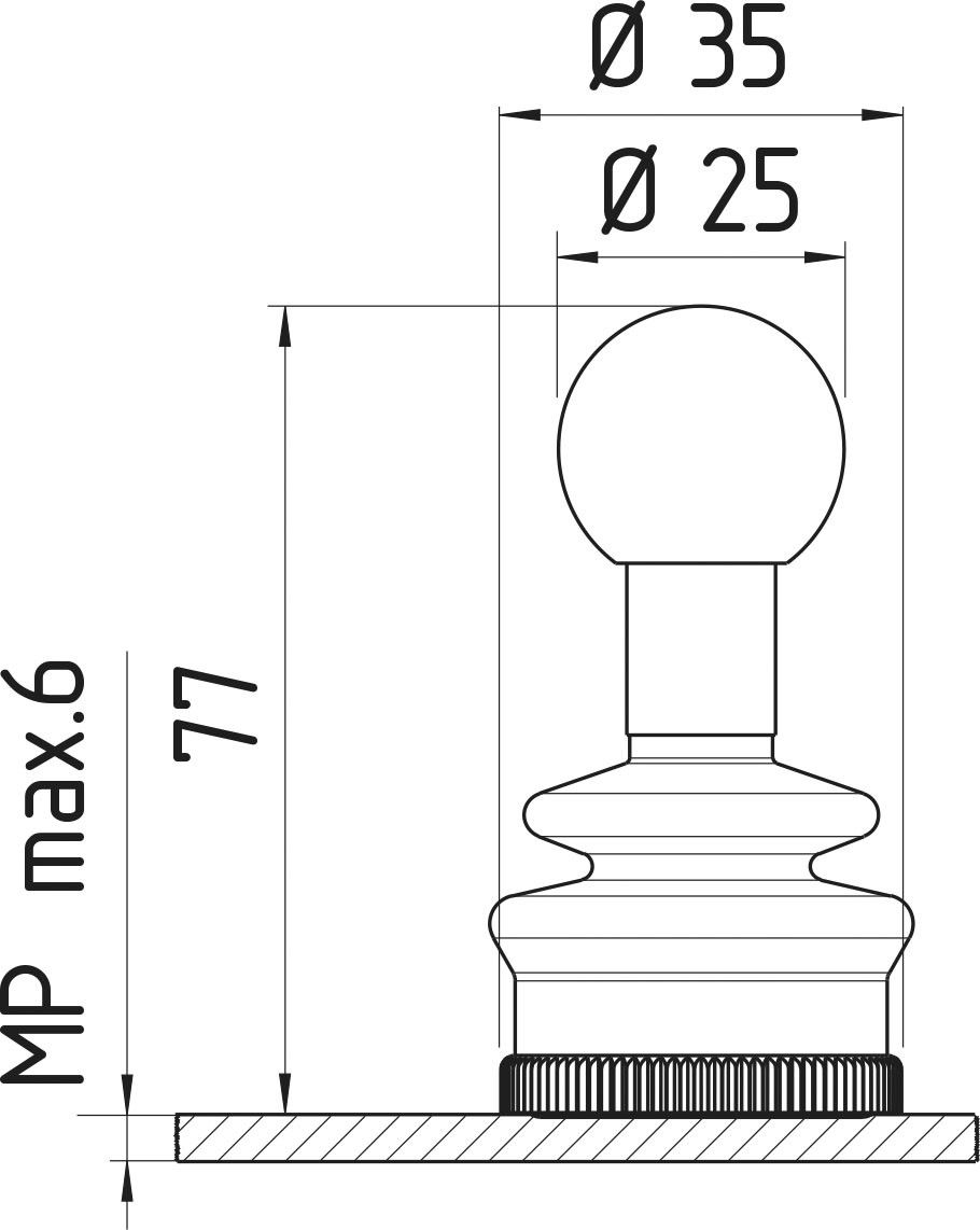 Kreuztaster MKTC32