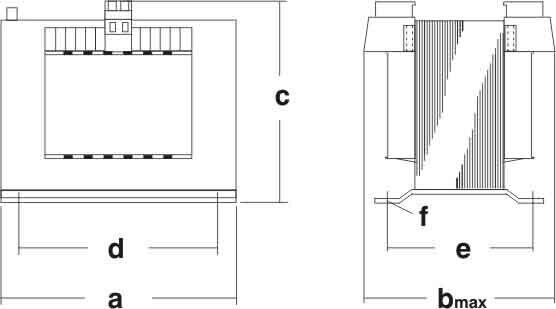Trafo CSTN250/400V/5%/230V Trafo CSTN250/400V/5%/230V