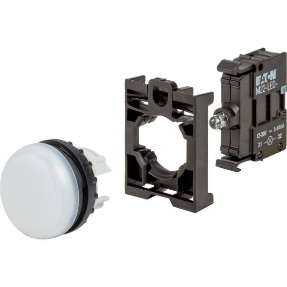 Leuchtmelder Komplettgerät M22-L-W-LED-BVP Leuchtmelder Komplettgerät M22-L-W-LED-BVP