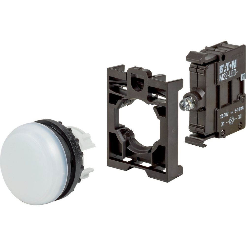 Leuchtmelder Komplettgerät M22-L-W-LED-BVP Leuchtmelder Komplettgerät M22-L-W-LED-BVP