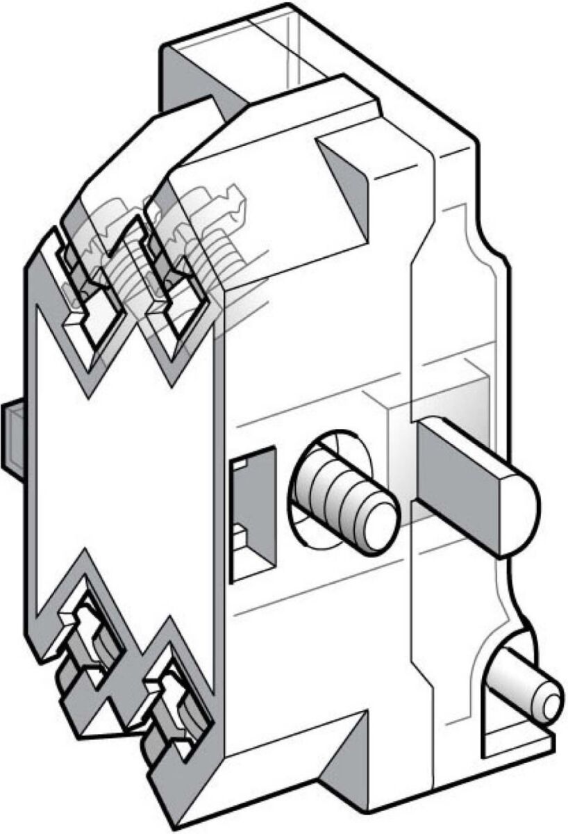 Hilfsschalterblock 9001KA51 Hilfsschalterblock 9001KA51
