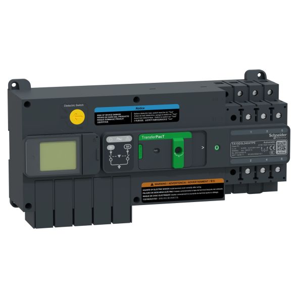 Netzumschaltung autom. TA10D3L0404TPE Netzumschaltung autom. TA10D3L0404TPE