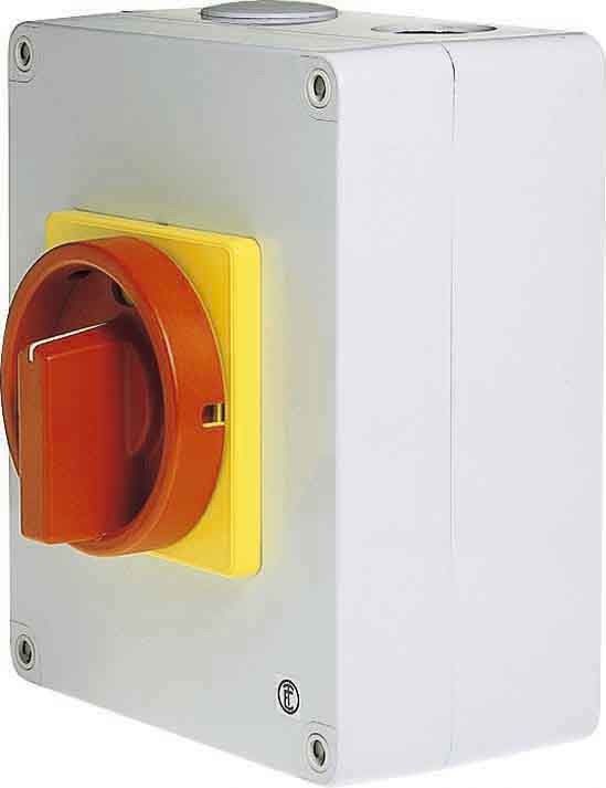 Haupt-Not-Aus-Schalter D5 00/HS-F45-D-RG Haupt-Not-Aus-Schalter D5 00/HS-F45-D-RG