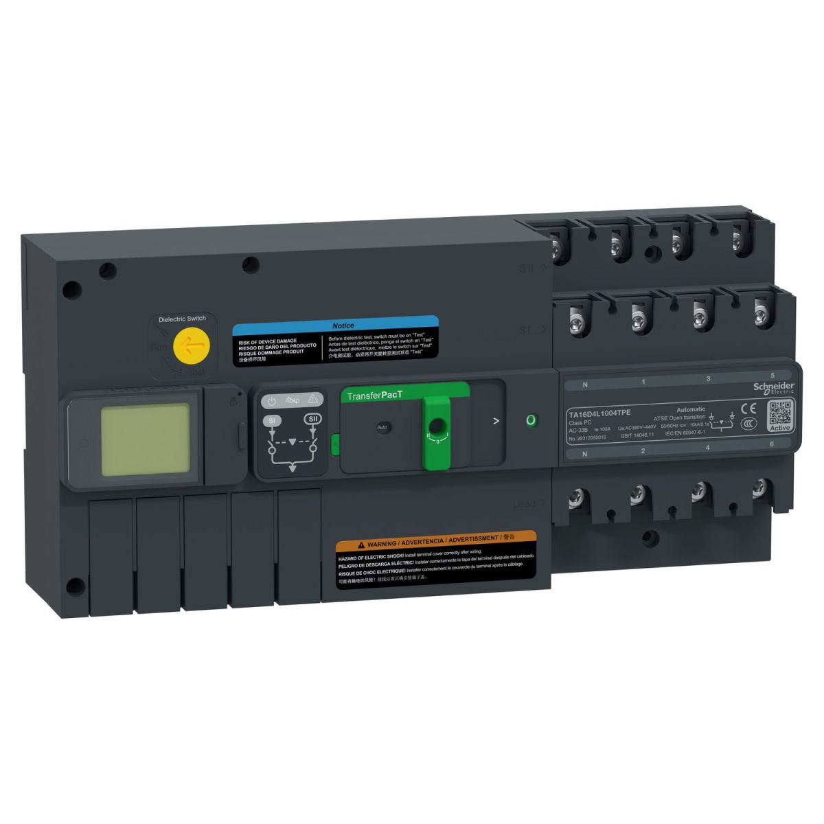 Netzumschaltung autom. TA16D4L1004TPE