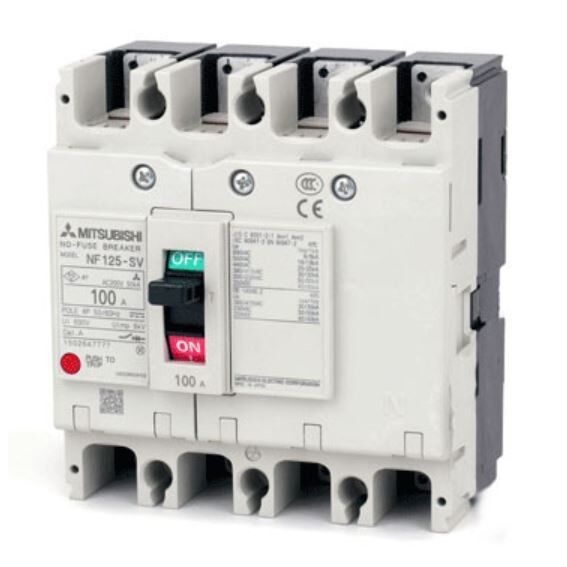 Leistungsschalter NF125-SV 4P 100A Leistungsschalter NF125-SV 4P 100A
