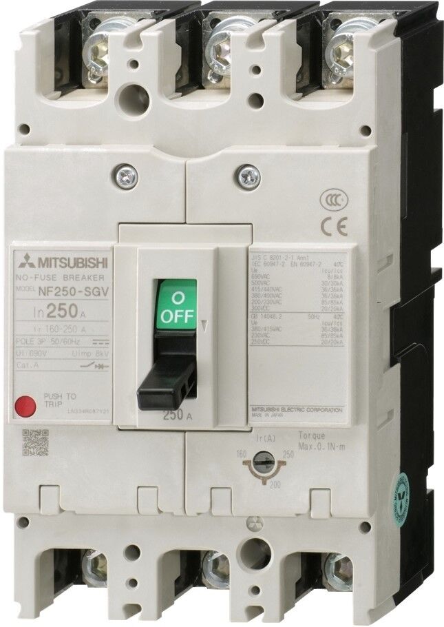 Leistungsschalter NF250-RGV 3P #255145