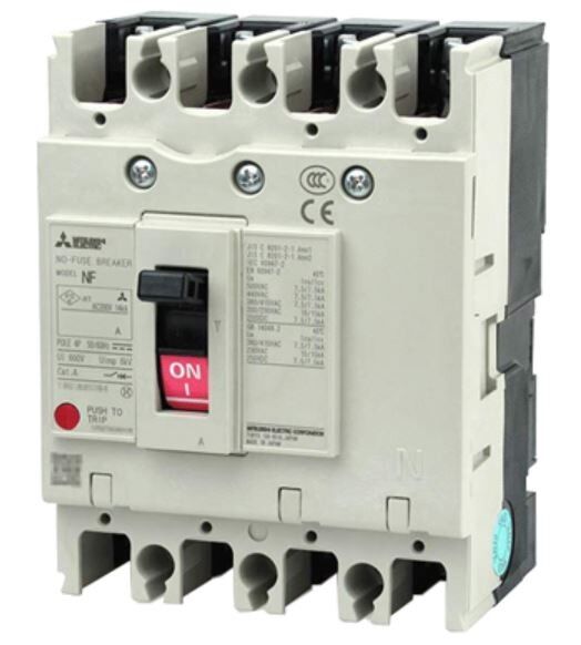 Leistungsschalter NF250-SEV 4P 80-160A