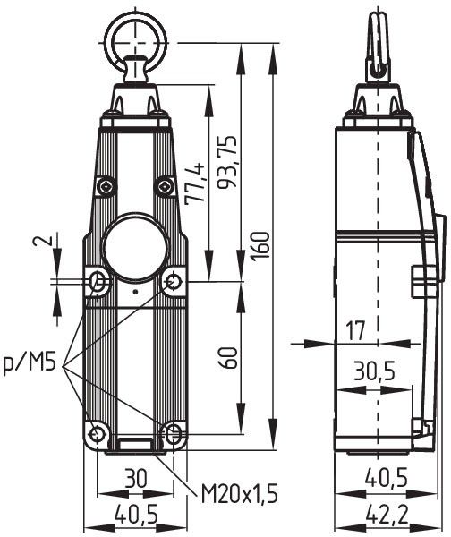 Seilzugschalter TQ 700-20