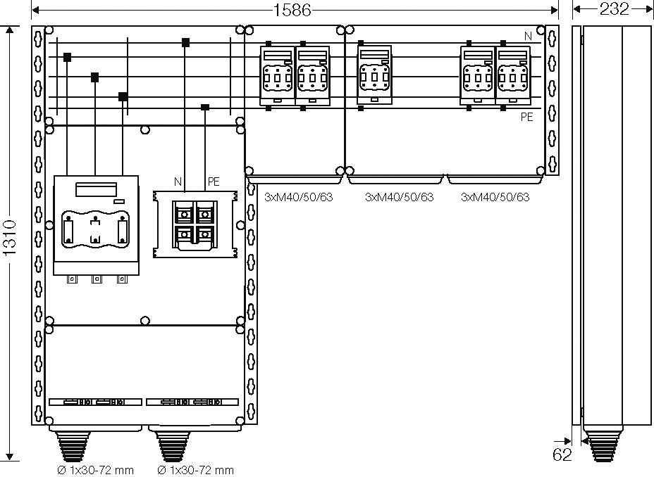 PV-Wechselrichter-Sammler Mi PV 7357