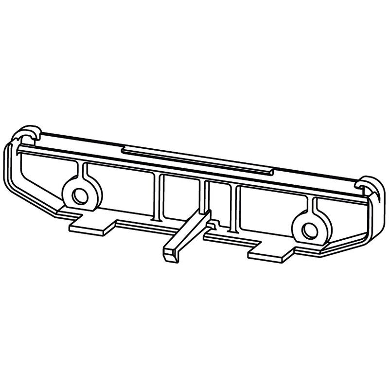 Abschlussplatte IP20 AP 100 GN Abschlussplatte IP20 AP 100 GN
