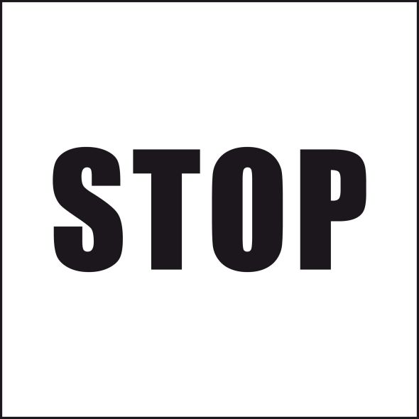 Schild mit Standard-Druck BSQX202