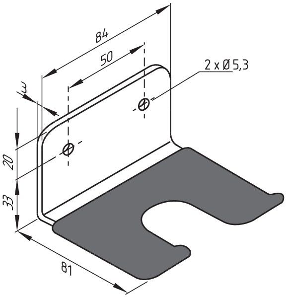 Haltewinkel ZSD-H